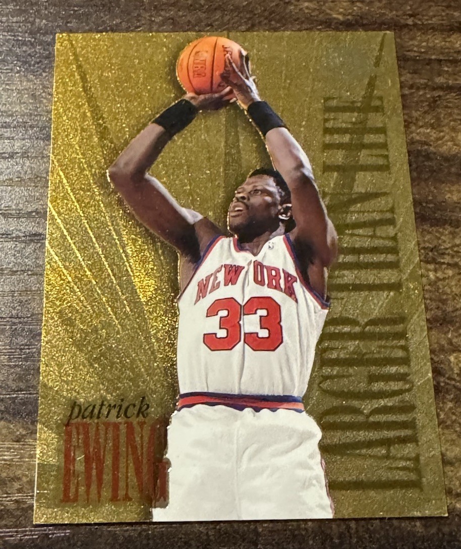 Patrick Ewing #L6 (Basketball Cards 1995 Skybox Premium Larger Than Life) — is it worth grading?