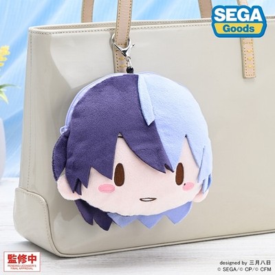Project Sekai Aoyagi Toya Fuwa-Puchi Retractable Reel Face Pouch