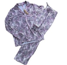 New SKIMS SLEEP LONG SLEEP SET IN BLOOM MINI MULTI ANIMAL PRINT SIZE MEDIUM NIB