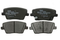Bremsbelagsatz Delphi LP3404, Hinten