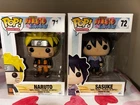 Funko Pop! Vinyl: Naruto Shippuden - Naruto #71 & Sasuke #72 Animation Figures