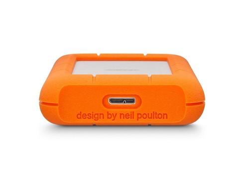 LaCie 5TB Rugged Mini Portable Hard Drive USB 3.0 Model STJJ5000400 Orange - Picture 5 of 5