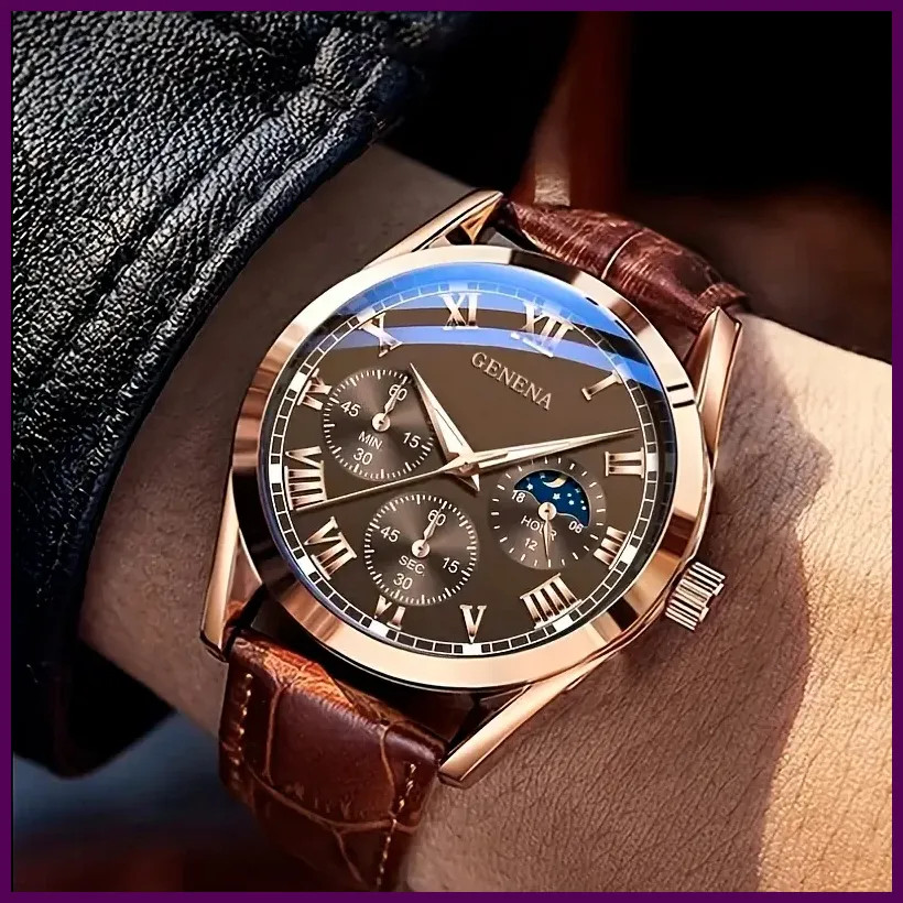 Men's business and casual quartz watch