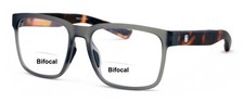Men Rectangular Sport TR90 Clear Bifocal Reading Glasses - Lightweight Reader