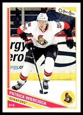 2013-14 O-Pee-Chee #226 Patrick Wiercioch Ottawa Senators Hockey Card