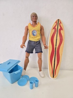 Vintage Big Jim Big Jeff als Surfer
