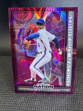 2025 Leaf Baseball Nation Strikeout Machines Pink Lava Dwight Gooden 1/6