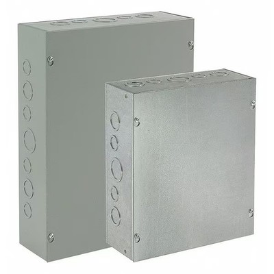 Nvent  Captive Screws Electrical Enclosures, 6 in H, 4 in D, 6 in W, 1, Steel