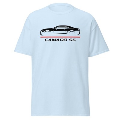 Camaro SS 2010 (2) Fifth Gen Retro Modern Muscle Graphic T-Shirt Gift