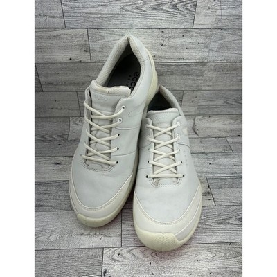Ecco Golf S-Three White Leather Spikeless Shoes Women Sz 9-9.5 10058350874