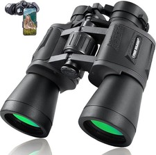 Fernglas Erwachsene 10x50 HD für Anfänger und Profis wasserdicht mit Nachtsicht
