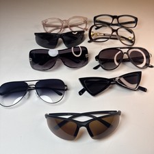 Lot Of Sunglasses 9 Retro Unique Hippie/Costume Mixed Vintage To Current Damage