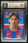 2004 Panini Megacracks Barca Campeon / Campio Lionel Messi RC #35b BGS 8.5