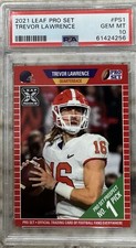 2021 Trevor Lawrence Pro Set PSA 10 Gem Mint #PS1 RC  Rookie Card. rookie card picture