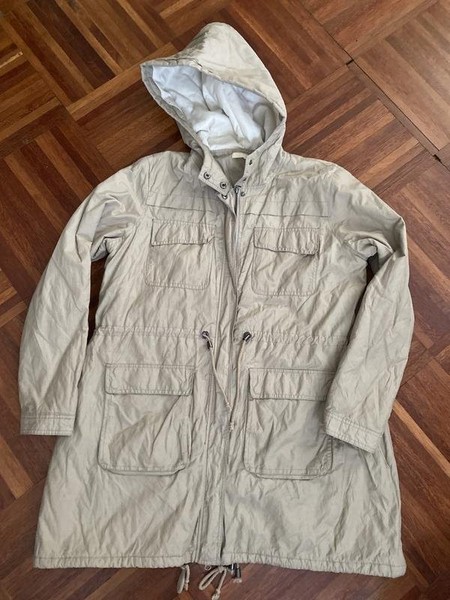 Women Etam Jacket Beige Cotton 42 / XL / 50