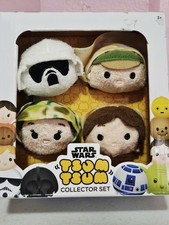 Disney Tsum Tsum Star Wars Plush Collector Set 4 Pack NEW
