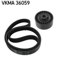 Keilrippenriemensatz SKF VKMA 36059 für FC0 TWINGO CLIO RENAULT KANGOO KC0 1 2