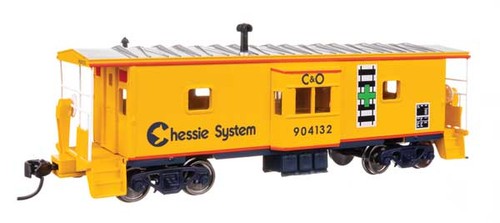 Walthers Mainline 910-8672 escala HO bahía ventana caboose C&O #904132 | Zustand: New