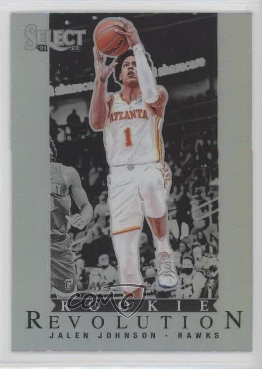 2021-22 Panini Select Rookie Revolution Silver Prizm Jalen Johnson #6 9p5