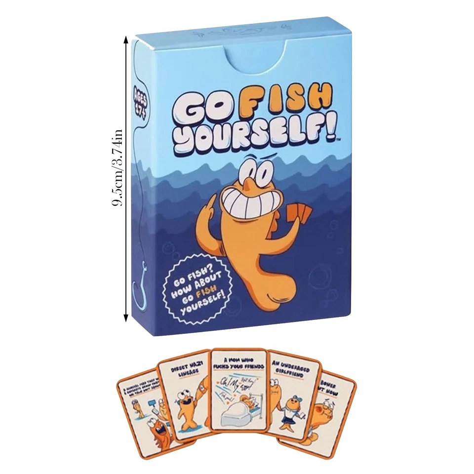 Go Fuc Yourself The Adult Go Fish Game You've Always Wanted Hilarious Card Game - Image 2 of 4