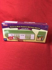 Lakeshore Touch & Read Phonics Scentence Match CVC Words Phonemic Awareness