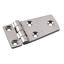 STAINLESS HEAVY DUTY DOOR HINGE UNEQUAL 2-1/4 (S3823-0055)