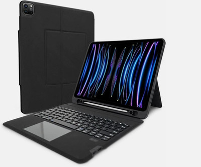 CODi Bluetooth Keyboard Case w/ Trackpad iPad Air 13' & iPad Pro 12.9' Black