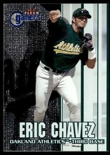 2000 Fleer Gamers Eric Chavez Oakland Athletics #13