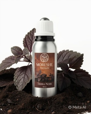 Terra Noir Patchouli Attar Perfume Oil Alcohol Free Woody Smoky Fragrance 100ML