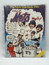 The Mets Yearbook 1981 Includes Giant Mets All-Time Poster