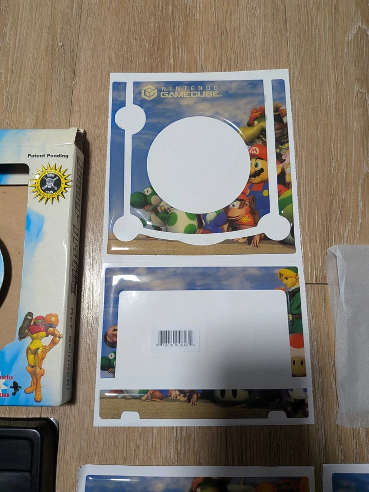 Open Box - Nintendo Gamer Graffix Super Smash Brothers Melee Game Cube Skin RARE - Image 2 of 4