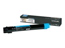 Lexmark C950X2CG 24000 Pages Cyan 1pc Genuine Cyan 24000 Toner Unit