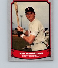 1988 PACIFIC LEGENDS BASEBALL #14 KEN HARRELSON        NRMT SF