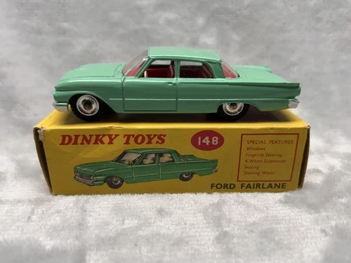 RARE Dinky 148 Ford Fairlane Near Mint Vintage Original 1960s NIB