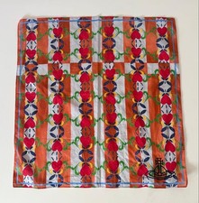 Vivienne Westwood Handkerchief Orange Heart Embroidered Used