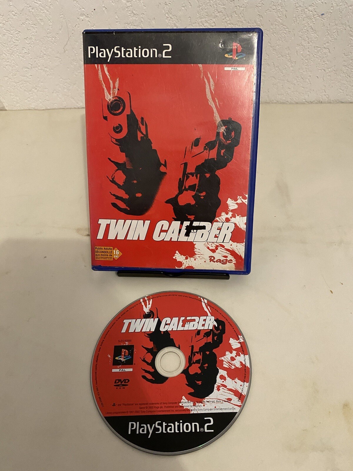 Twin Caliber - Playstation 2 PS2 - bon état - sans notice