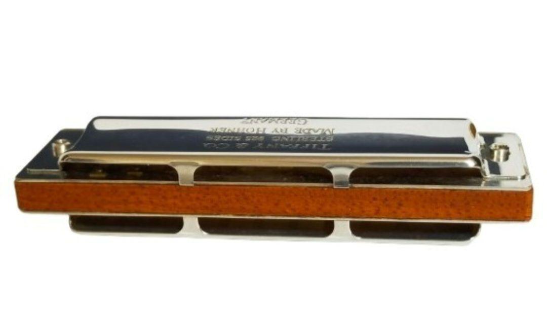 TIFFANY & Co. MADE BY HOHNER ハーモニカ Tiffany & Co Sterling Silver 925 Harmonica Hohner Made in