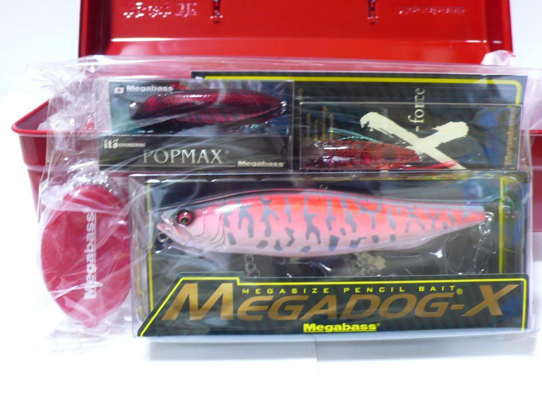 Lot De 4 Leurres Megabass Megadog X 2022 Lucky Bag Tiger Tora - Occasion