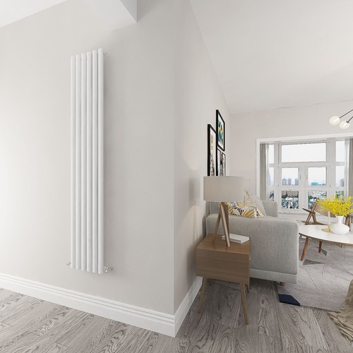 Designer Oval Column Flat Panel Radiator Horizontal Vertical Central Heating Rad - Picture 167 of 387