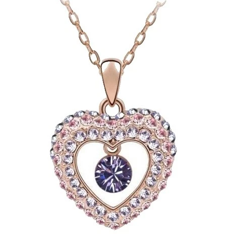 Natural Rose Gold Filled Fashion Necklaces & Pendants