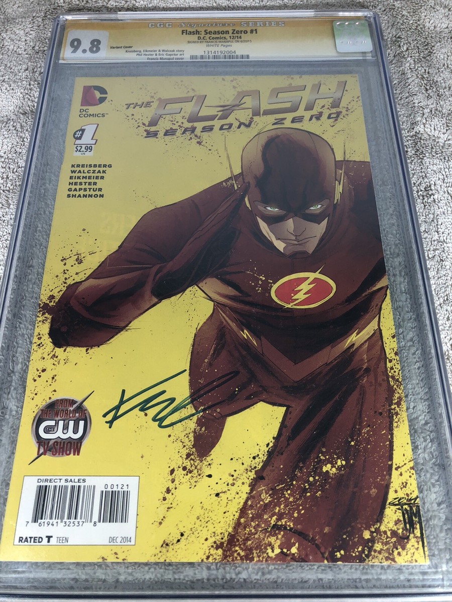 Flash Season Zero 1 SS 9.8 Francis Manapul Variant 12/14 Movie | eBay