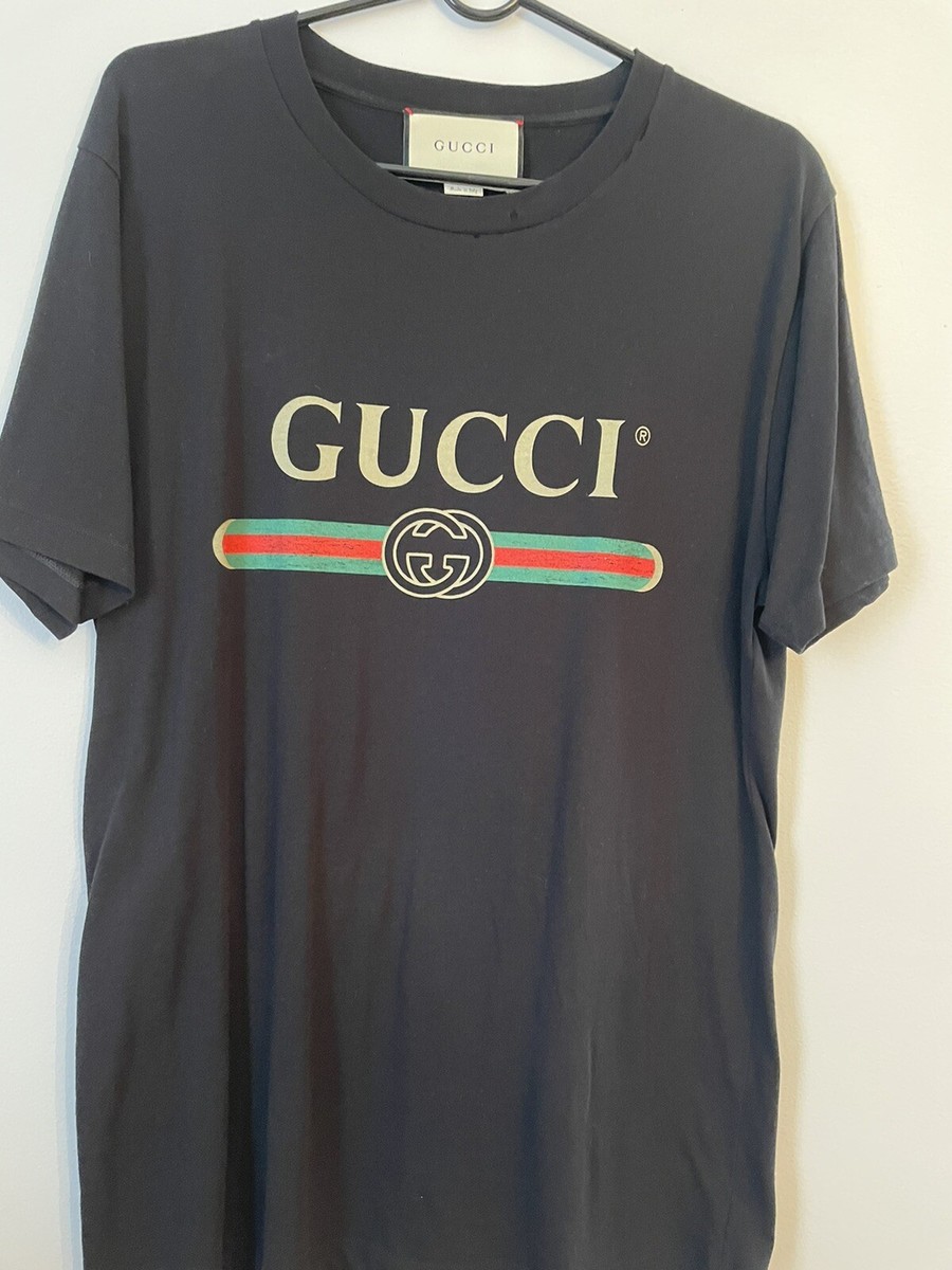 Gucci Oversize T-shirt With Gucci Logo Size M | eBay Gucci Oversize T-shirt With Gucci Logo Size M | eBay