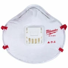 5 PACK Milwaukee N95 Professional Multi-Purpose Valved Respirator  48-73-4011