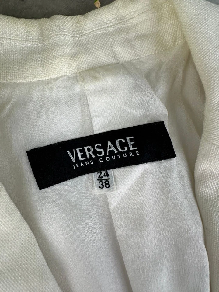 Versace Vintage Blazer Jacket Women`s Size 38 - Image 2 of 4