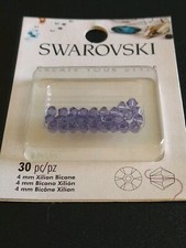 Swarovski Crystal Create Your Style Xilion Bicone 4mm Tanzanite 30pc New In Box