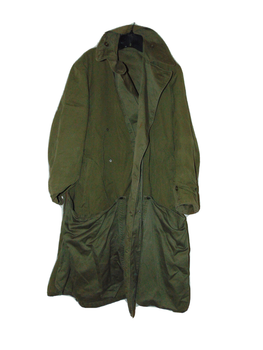 Military Green Trench Coat Small Men | eBay