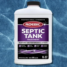 Roebic K-37-Q Septic Tank Treatment: Removes Clogs, Environmentally Friendly Bac