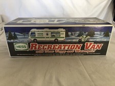 HESS RECREATION VAN WITH DUNE BUGGY AND MOTORCYCLE 1998 *NEW* MINT - Unopened
