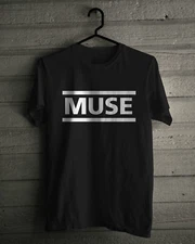Muse Logo Gift For Fan Short Sleeve All size Black Unisex Shirt VC869