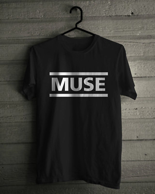 Muse Logo Gift For Fan Short Sleeve All size Black Unisex Shirt